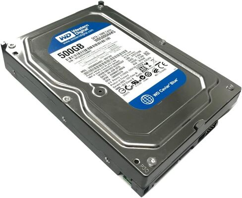 ويسترن ديجيتال كافيار بلو WD5000AAKS 500 جيجا بايت 7200 دورة في الدقيقة 16 ميجابايت كاش ساتا 3.0 جيجابت/ثانية 3.5 بوصة محرك الأقراص الصلبة الداخلي (متجدد) in Kuwait