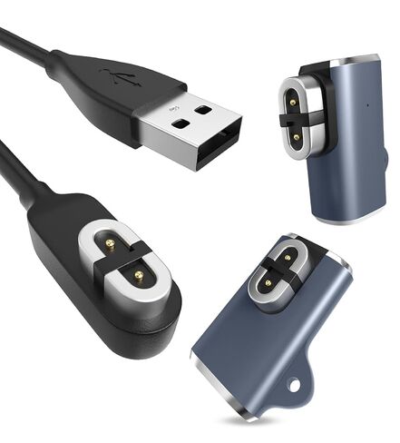 4Pack USB-C Adapter for Shokz Headphones Magnetic USB-C Charging Cable Adapter Compatible with Aftershokz Aeropex(AS800)/OpenComm(ASC100SG)/Shokz OpenRun Pro(S810)/OpenRun in Kuwait