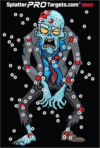 أهداف زومبي سبلاتر، 12×18. انفجرت الطلقات مع بقع ساطعة عند الاصطدام. شاهد على الفور نجاحاتك وأخطائك! in Kuwait