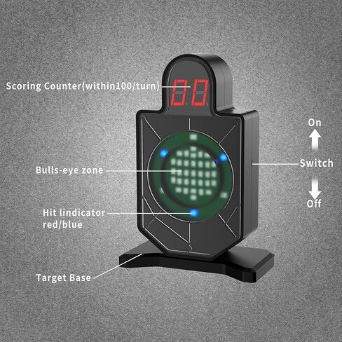 2 Pcs Dry Fire Portable Laser Trainer Target Laser Training System for Reactive Laser Shooting and Dry Fire Shooting Practice(Included: AAA Battery) in Saudi Arabia