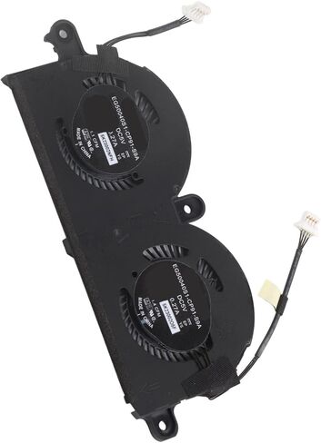 XPS 13 9370 9380 Laptop Small Portable Cooling Fan 4 Pin Power Connector for Improved Temperature Control, Easy Installation for Professional Use in Kuwait