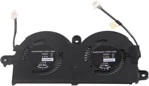 XPS 13 9370 9380 Laptop Small Portable Cooling Fan 4 Pin Power Connector for Improved Temperature Control, Easy Installation for Professional Use in Kuwait