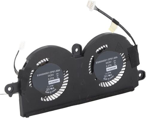 XPS 13 9370 9380 Laptop Small Portable Cooling Fan 4 Pin Power Connector for Improved Temperature Control, Easy Installation for Professional Use in Kuwait