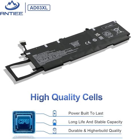 AD03XL TPN-I128 بطارية الكمبيوتر المحمول ل HP Envy 13-ad 13-ad000 13-ad100 13-ad0xx 13-ad1xx 13-ad000nf 13-ad002ng 13-ad002nf 13-ad003ng 13-ad008nw 13-ad012na 13-ad013na 13-ad014na 13-ad015na HSTNN-DB8D in Kuwait