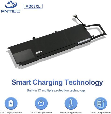 AD03XL TPN-I128 بطارية الكمبيوتر المحمول ل HP Envy 13-ad 13-ad000 13-ad100 13-ad0xx 13-ad1xx 13-ad000nf 13-ad002ng 13-ad002nf 13-ad003ng 13-ad008nw 13-ad012na 13-ad013na 13-ad014na 13-ad015na HSTNN-DB8D in Kuwait