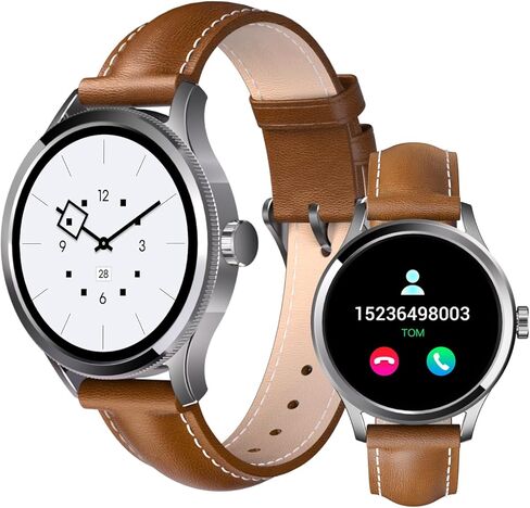 ساعة ذكية للنساء والرجال (الرد/إجراء المكالمات)، ساعة لياقة بدنية عالية الدقة مقاس 1.27 بوصة تعمل باللمس مع مراقب معدل ضربات القلب أثناء النوم، أكثر من 120 وضعًا رياضيًا، أجهزة تتبع الأنشطة المقاومة للماء IP68 المتوافقة مع نظام Android iOS in Kuwait