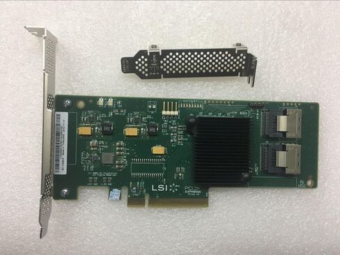 1 قطعة مناسبة لـ SAS HBA FW:P20 IT Mode ZFS FreeNAS unRAID 9201-8i = (9211-8i) 6Gbps in Kuwait