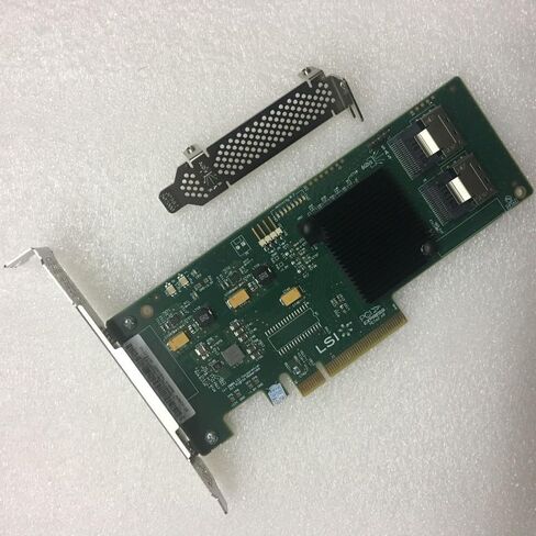 1 قطعة مناسبة لـ SAS HBA FW:P20 IT Mode ZFS FreeNAS unRAID 9201-8i = (9211-8i) 6Gbps in Kuwait