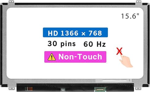 شاشة LCD جديدة مقاس 15.6 بوصة بديلة لجهاز Lenovo Ideapad 330-15ARR 330-15AST 330-15IGM 330-15IKB 330-15IKBR 81D6 81D2 81D1 81DC 81DE HD 1366 * 768 لوحة عرض غير تعمل باللمس in Saudi Arabia