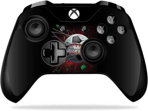 غلاف MightySkins متوافق مع وحدة تحكم Microsoft Xbox One X - Soccer Monster | غطاء ملتف واقٍ ومتين وفريد ​​من نوعه من الفينيل | سهل التطبيق والإزالة وتغيير الأنماط | صنع في الولايات المتحدة الأمريكية in Kuwait