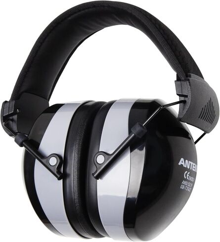 حماية للأذن بنطاق بندقية 37 ديسيبل، واقيات أذن قابلة للتعديل لتقليل الضوضاء، للرماية والبناء والقص in Kuwait