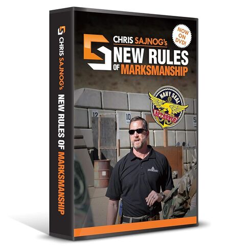 قواعد جديدة للعلامة التجارية – مجموعة أقراص DVD للتدريب على الأسلحة النارية بواسطة Navy SEAL Chris Sajnog | تعلم التصوير في المنزل باستخدام 6 أقراص و57 درسًا متميزًا in Saudi Arabia