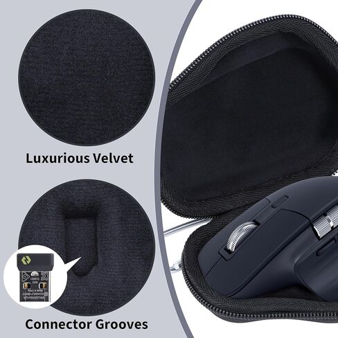 حافظة تخزين متوافقة مع ماوس Logitech MX Master 4 / Master 3S / Master 3 / Master 2S المتقدم (جرافيت، حافظة لـ MX Master 3S) in Saudi Arabia