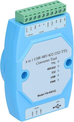 وحدة المنفذ التسلسلي المعزولة 6 في 1 من WALFRONT، محول USB إلى RS232 RS485 RS422 TTL مع عزل 1 كيلو فولت، لنظام التشغيل OS X in Saudi Arabia