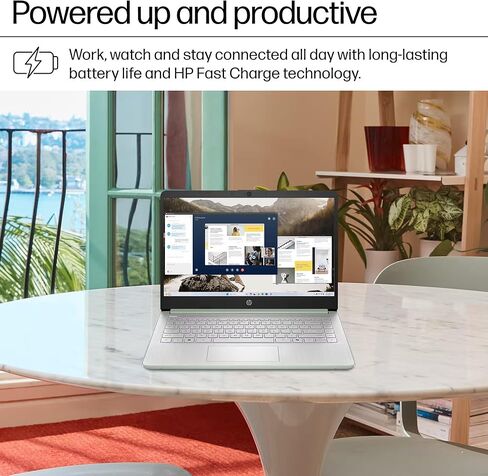 HP 14" Laptop Computer 2025-2026 Business Student, Copilot AI, Lifetime Office, 4-Core Intel CPU, 16GB RAM, 628GB Storage (128GB UFS+500GB Ext), Wi-Fi 6, 10+ Hrs, MarxsolAccessory, Win 11 Pro, Green in Kuwait