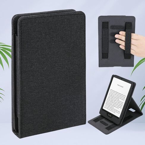 Flip Case for 6.8" Kindle Paperwhite 11th Generation 2021 and Kindle Paperwhite Signature Edition, Stand Cover with Auto Wake/Sleep, Hand Straps in Saudi Arabia