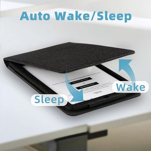 Flip Case for 6.8" Kindle Paperwhite 11th Generation 2021 and Kindle Paperwhite Signature Edition, Stand Cover with Auto Wake/Sleep, Hand Straps in Saudi Arabia