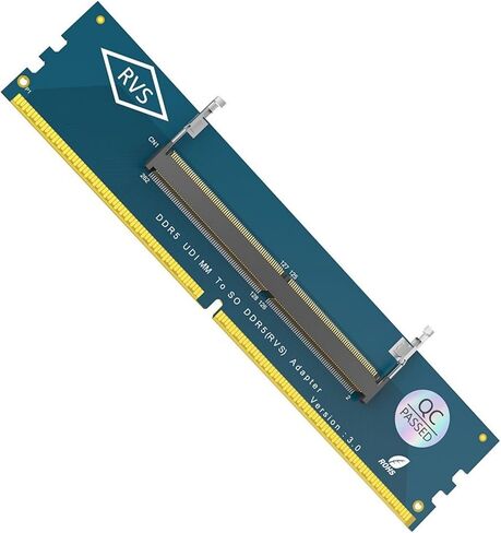محول اختبار الذاكرة للكمبيوتر المحمول SO DDR5 إلى DDR5 DIMM سريع السرعة لمحول ذاكرة سطح المكتب ذو التوافق الواسع للكمبيوتر الشخصي in Kuwait