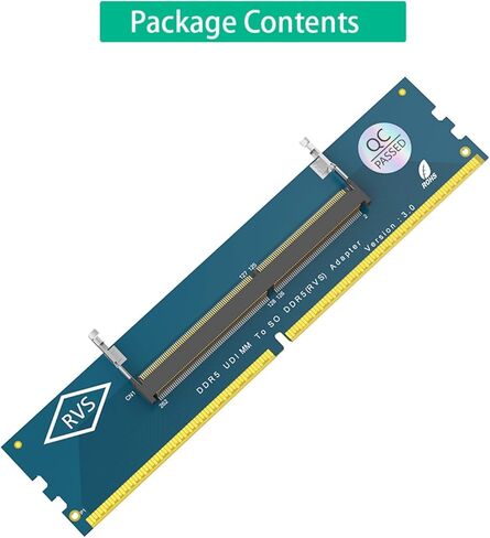محول اختبار الذاكرة للكمبيوتر المحمول SO DDR5 إلى DDR5 DIMM سريع السرعة لمحول ذاكرة سطح المكتب ذو التوافق الواسع للكمبيوتر الشخصي in Kuwait