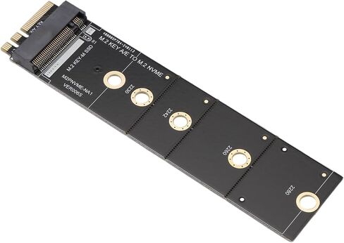 فتحة مفتاح M.2 A+E إلى بطاقة محول M.2 NVME NGFF إلى بطاقة توسيع Key-M NVMe PCI Express SSD محول توسيع المنفذ in Saudi Arabia