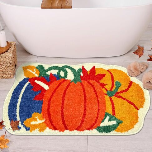 Hexagram Christmas Bathroom Rugs, Christmas Bathroom Decor, Gnome Xmas Bath Rug, Soft Non Slip Washable Bath Rug in Saudi Arabia