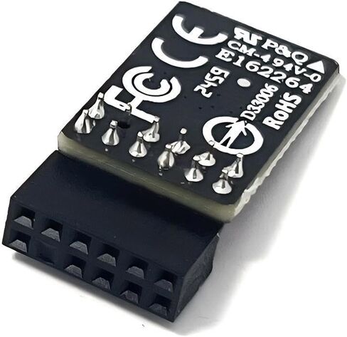 وحدة Gintai TPM LPC 12pin-1 مع Infineon SLB9665 لـ GIGABYTE GC-TPM2.0_S Z370M DS3H/ Z370M D3H/ Z370P D3/ Z370 HD3-OP (rev. 1.0)/ Z370 AORUS Gaming 5/ Z370 AORUS Gaming 7/ Z370 HD3/ Z370 HD3P in Saudi Arabia