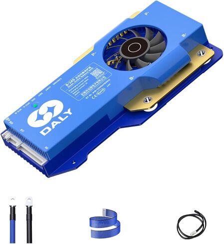 DALY Smart Active Balance BMS 250A 12V-24V 4S-8S Built-in Bluetooth with RS485 CAN PCB Battery Protection Board for Li-ion LifePO4 LTO Battery Pack in Kuwait
