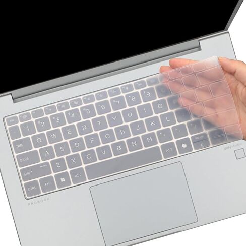 Keyboard Cover for HP EliteBook 640 645 G11 14" & HP EliteBook 1040 G11 14" Keyboard Ultra Thin Silicone Keyboard Protective Accessories Cover Skin-Clear in Saudi Arabia