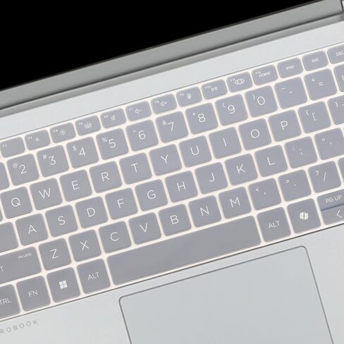 Keyboard Cover for HP EliteBook 640 645 G11 14" & HP EliteBook 1040 G11 14" Keyboard Ultra Thin Silicone Keyboard Protective Accessories Cover Skin-Clear in Saudi Arabia