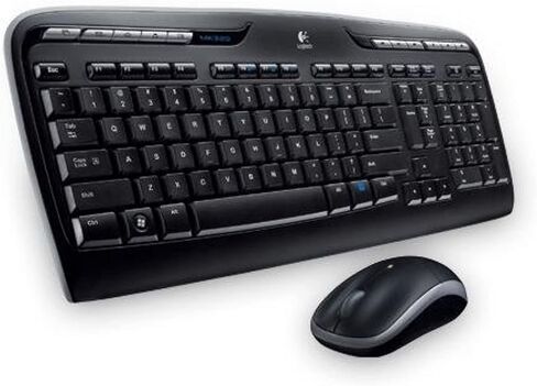 Wireless Desktop MK320 Keyboard and Mouse by LOGITECH in Saudi Arabia