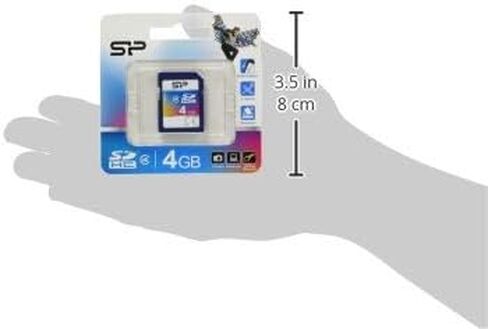 بطاقة ذاكرة Silicon Power 4GB فئة 4 SDHC in Kuwait