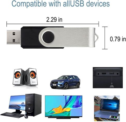 16GB USB Bulk Flash Drives USB 3.0 Flash Drives Bulk USB Drives Bulk Thumb Drive Pack Memory Stick (Black 1 Pcs) in Saudi Arabia