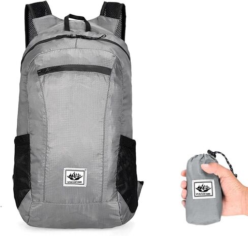 1Pc Hiking Backpack, Ultralight Foldable Sports Storage Backpack, Suitable For Outdoor Cycling Camping Picnic in Saudi Arabia