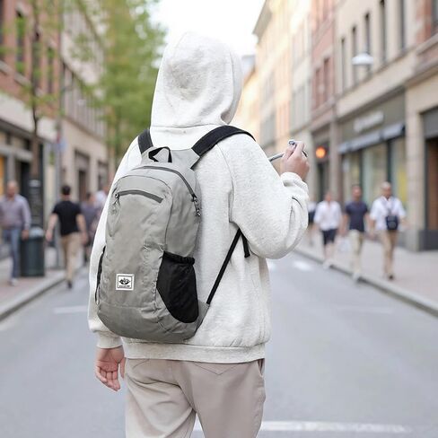 1Pc Hiking Backpack, Ultralight Foldable Sports Storage Backpack, Suitable For Outdoor Cycling Camping Picnic in Saudi Arabia