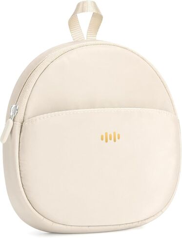 Headphone Case Soft for JBL Tune 510BT/520BT/500BT/720BT/Sony WH-CH520/510/720/BERIBES/SoundCore/Bose/TOZO/KVIDIO/JLab,Upgraded Fabric Ultra-Thin Headphones Bag Travel Carrying Universal (Beige) in Saudi Arabia
