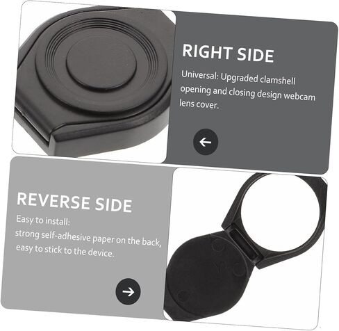 NUOBESTY 5Pcs Webcam Privacy Covers Durable Camera Protection for Laptops Electronics Easy Installation Compact Design Black Security Caps for Privacy Protection in Saudi Arabia