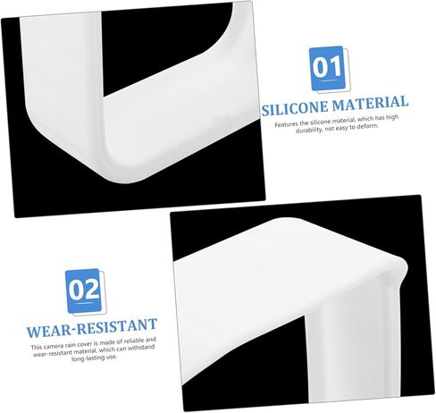 NUOBESTY 4Pcs Weatherproof Silicone Skin Camera Cover for All Blink Outdoor Protective Security Camera Sleeve Durable and Wear Resistant Easy Access to Ports and Buttons in Saudi Arabia