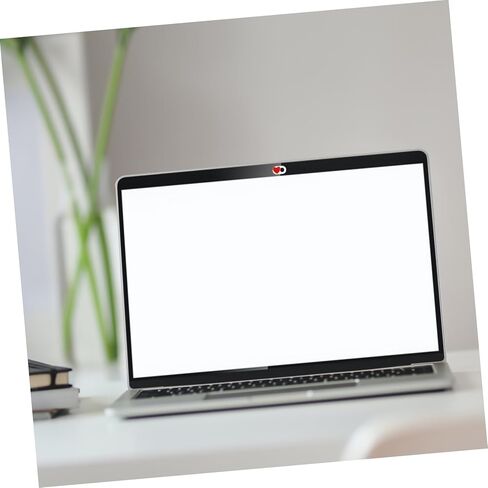 2 PCS Webcam Cover Slider Cute Heart Pattern Privacy Shutter for Laptop and Tablet Camera Cover for Data Privacy Easy Slide Design in Saudi Arabia