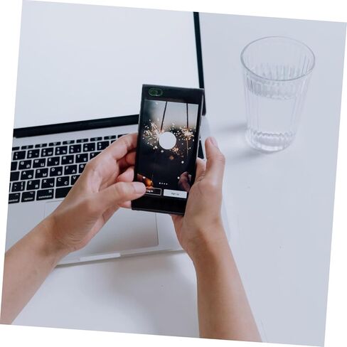 6PCS Marble Webcam Privacy Lens Caps for Laptops Ultra-Thin Camera Covers Stylish Design for Enhanced Security Compatible Most Devices in Saudi Arabia