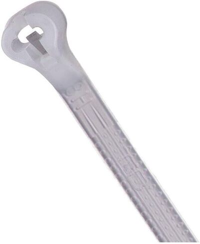 Thomas & Betts TY524M Cable Tie 30lb 5.5" Natural Nylon with Stainless Steel Locking Device Distributor Pack (100 Pack) in Saudi Arabia