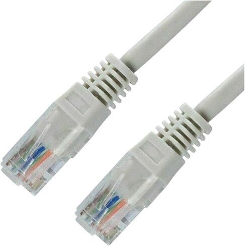 2 حزمة - 1 قدم CAT5e إيثرنت شبكة LAN راوتر تصحيح كابل سلك سلك رمادي متعدد الاستخدامات سلك عالمي متين يمكن الاعتماد عليه استبدال جزء الأجهزة المنزلية ترقية مكون الصيانة in Kuwait