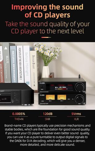 FX-Audio- DA06 MQA Full Expansion Audio Decoder Dual AKM4493SEQ XU316 768kHz/32Bit DSD512 Hi-Res True Balanced DAC with Remote Control in Saudi Arabia