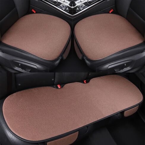 وسادة مقعد السيارة لسيارة Ford Ranger T6 Ranger Double 2015-2024، 5 مقاعد للفصول الأربعة مريحة ومسامية وغير قابلة للانزلاق، وسادات مقعد السيارة الأمامية والخلفية، باللون الرمادي B in Kuwait