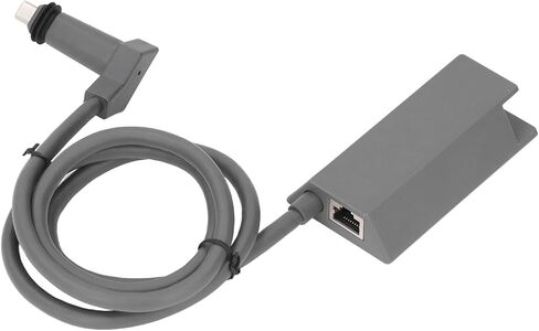 Ethernet Adapter Plug and Play Stable Network Adapter for V2 Satellite Internet Rectangular Dish for Rectangle Dish Wired External Network in Saudi Arabia