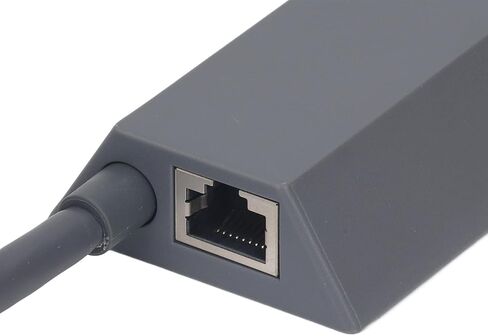 Ethernet Adapter Plug and Play Stable Network Adapter for V2 Satellite Internet Rectangular Dish for Rectangle Dish Wired External Network in Saudi Arabia