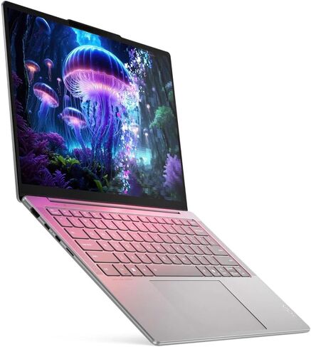 Lenovo 2025 Slim 7i Aura Edition Copilot+ PC مع معالج Intel Core Ultra 7 258V، وشاشة لمس 14 بوصة 100% DCI-P3 OLED تعمل باللمس، وذاكرة LPDDR5X-8533MT/s سعة 32 جيجابايت، و1 تيرابايت SSD، وWi-Fi 7، وكاميرا RGB + IR بدقة 5 ميجابكسل، وWin 11 Pro in Kuwait