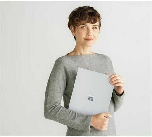 Microsoft Surface Laptop 6 15" Touchscreen Notebook - Intel Core Ultra 7 165H - 16 GB - 512 GB SSD - English Keyboard - Platinum in Saudi Arabia