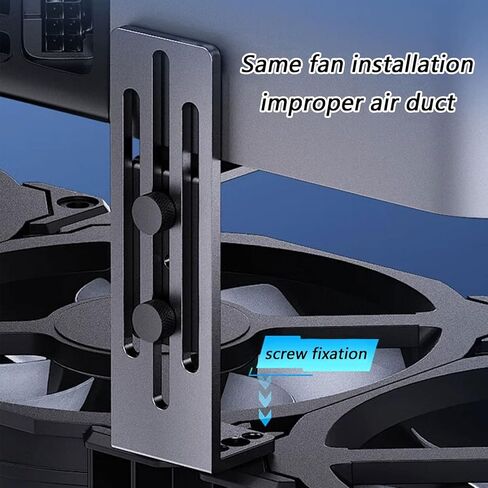 Universals Metal GPU Bracket for Computer Graphics Card AntiSag Design and Easy Installation in Saudi Arabia
