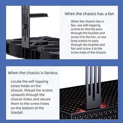 Universals Metal GPU Bracket for Computer Graphics Card AntiSag Design and Easy Installation in Saudi Arabia