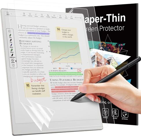 MoKo 3 Pack PaperFeeling Screen Protector for 7.3" Remarkable Paper Pro Move 2025 Release, Anti-Glare Matte Anti-Scratch Film, Write and Draw Like on Paper, Notetaking with S-Pen in Kuwait